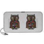 Patchwork-Eule Mp3 Lautsprecher