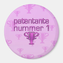 Patentante Nummer 1 Kühlschrankmagnete