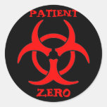 Patienten-nullBiogefährdung-Aufkleber