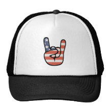 Patriot-Felsen-Hand Baseball Kappe