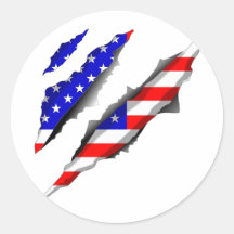 Patriot Runder Sticker