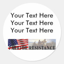 Patriot-Widerstand-Aufkleber