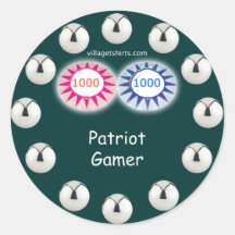 Patriotgamer-Flipperautomat Sticker