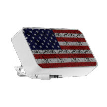 Patriotische Amerikaner USA-Flagge von Vereinigten Laptop Lautsprecher