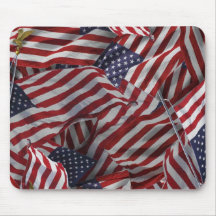 PATRIOTISCHE Flaggen USA Mousepads