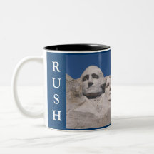Patriotischer der Mount Rushmore Becher Haferl