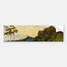 Paul Gauguins Martinique-Landschaft (1887) Autosticker