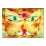 Paul Klee-Katze und Vogel-Foto-Druck