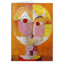 Paul Klee - Senecio Grußkarte