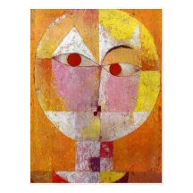 Paul Klee - Senecio Postkarten