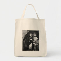 Paul und Virginia ~ Kinderporträt 1864 Taschen