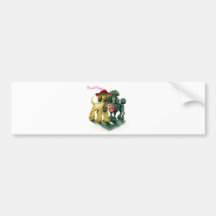 Pawsh Hunde Autosticker