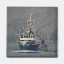 Pazifischer Seemann, Krabben-Boot im niederländisc Kühlschrankmagnete