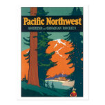 Pazifisches Nordwestamerikanisches und Kanadier Ro Postkarten