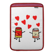 PB&J Liebe-Laptop-Hülse MacBook Air Sleeve