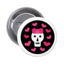 PDAPS Girlie Knopf Anstecknadel