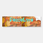 PeaceLove akustisches Mädchen Auto Sticker