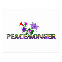Peacemonger Postkarte