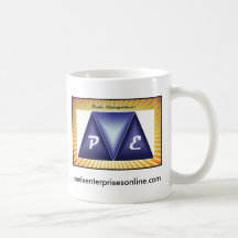 Peele Enteprises Logo-Becher Kaffeehaferl