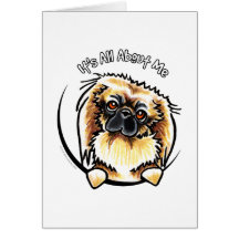 Pekingese IAAM Grußkarte