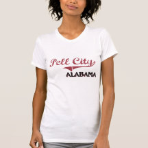 Pell Stadt-Alabama-Stadt-Klassiker Tshirts
