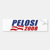 Pelosi 2008 autoaufkleber