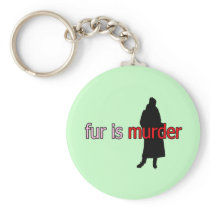 Pelz ist Mord schlüsselanhänger