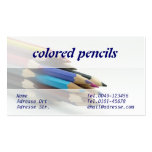 pencils visitenkarten