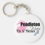 Pendleton-Ehefrauen verbessert es Keychain Schlüsselbänder