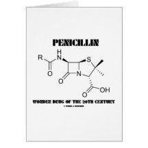 Penicillin-Wunder-Droge des 20. Jahrhunderts Karte