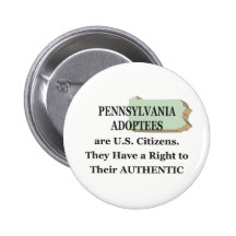 Pennsylvania: US-Bürger Button