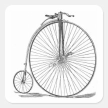 Pennyfarthing Aufkleber