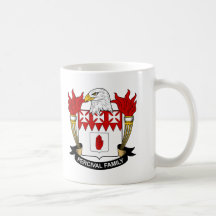 Percival-Familienwappen Tee Tasse
