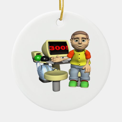 Perfektes Spiel Ornament
