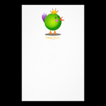 Perlen-Küken - Grün büropapier