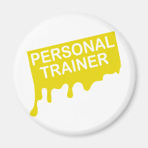 Personal-Trainer-Goldshirt.png Kühlschrankmagnet