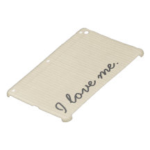 Personalisiert "ich Liebe ich" Anmerkungs-Papier