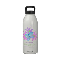 Personalisiert: Schmetterlings-Wasser-Flasche Trinkflasche