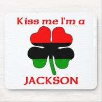 Personalisierte afrikanische amerikanische küssen  mousepads