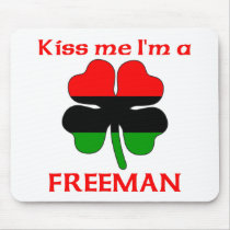 Personalisierte afrikanische amerikanische küssen  mousepads