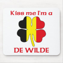 Personalisierte belgische küssen mich, den ich De  mousepads