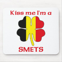 Personalisierte belgische küssen mich, den ich Sme mousepads