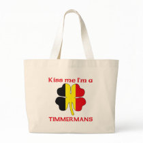 Personalisierte belgische küssen mich, den ich Tim taschen