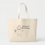 Personalisierte Blumen-Mädchen-Taschen-Tasche