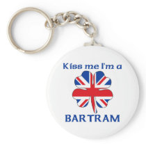 Personalisierte Briten küssen mich, den ich Bartra schlüsselanhänger