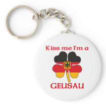 Personalisierte deutsche küssen mich, den ich Geus schlüsselanhänger