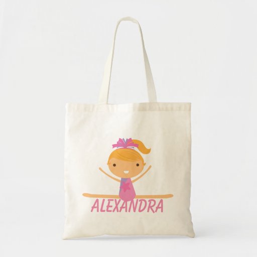 Personalisierte die Gymnastik-Tasche der Mädchen