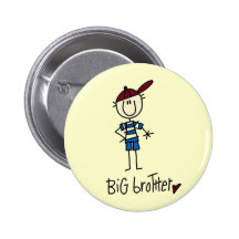 Personalisierte großer Bruder-T-Shirts und Geschen Anstecknadelbuttons