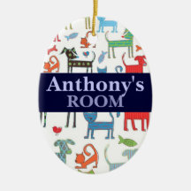 Personalisierte Hundebaby-Verzierung Ornament