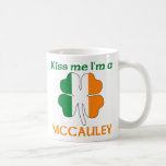 Personalisierte Iren küssen mich, den ich Mccauley Tee Tasse